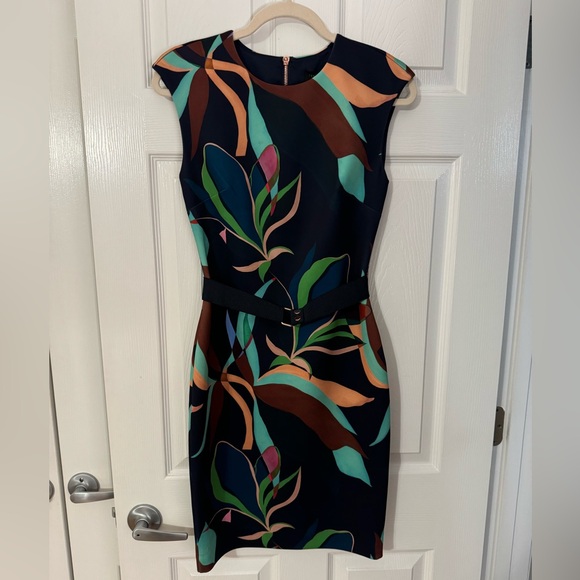 Ted Baker Adilyyn Supernatural Structure Bodycon Dress - Picture 7 of 12